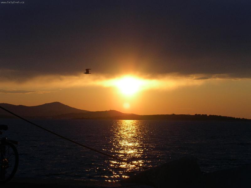 Foto: Z�pad slunce-Biograd na Moru