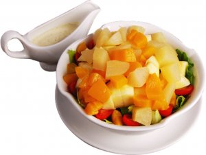 Recept online: Dezert  z �erstv�ho ovoce: Osv�uj�c� sal�t z ovoce, n�zkokalorick� a pln� vitam�n�